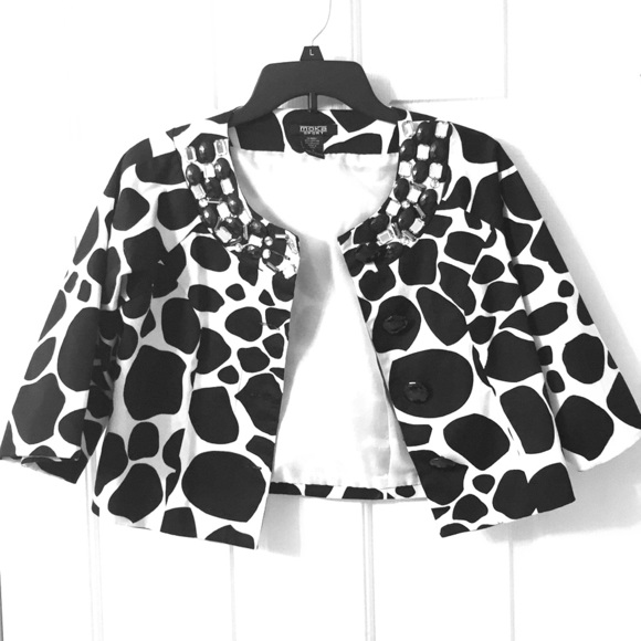 Moka Sport Jackets & Blazers - LIKE NEW - Cow Pattern Blazer!